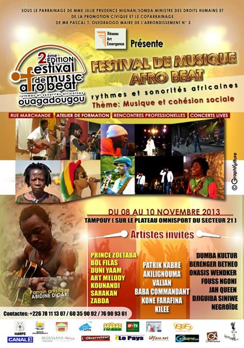 affiche afro beat